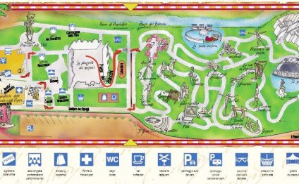 Карта парка Пиноккио