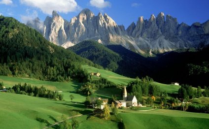 Доломитовые Альпы фото Италии