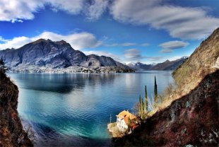 Фото достопримечательностей Италии: Всегда прекрасное озеро Комо