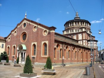 Монастырь Санта-Мария-делле-Грацие фото Монастырь Санта-Мария-делле-Грацие фото